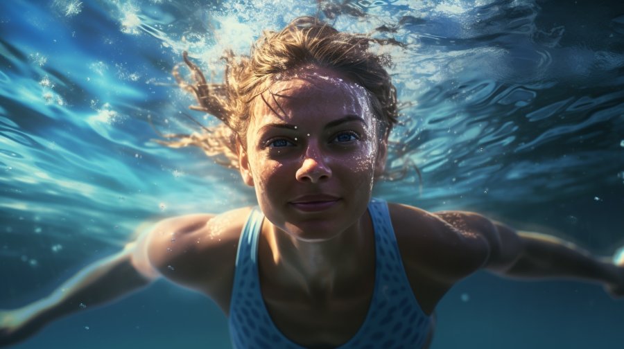 La nataci&oacute;n es uno de los deportes que favorecen el desarrollo de masa muscular (Imagen Ilustrativa Infobae)